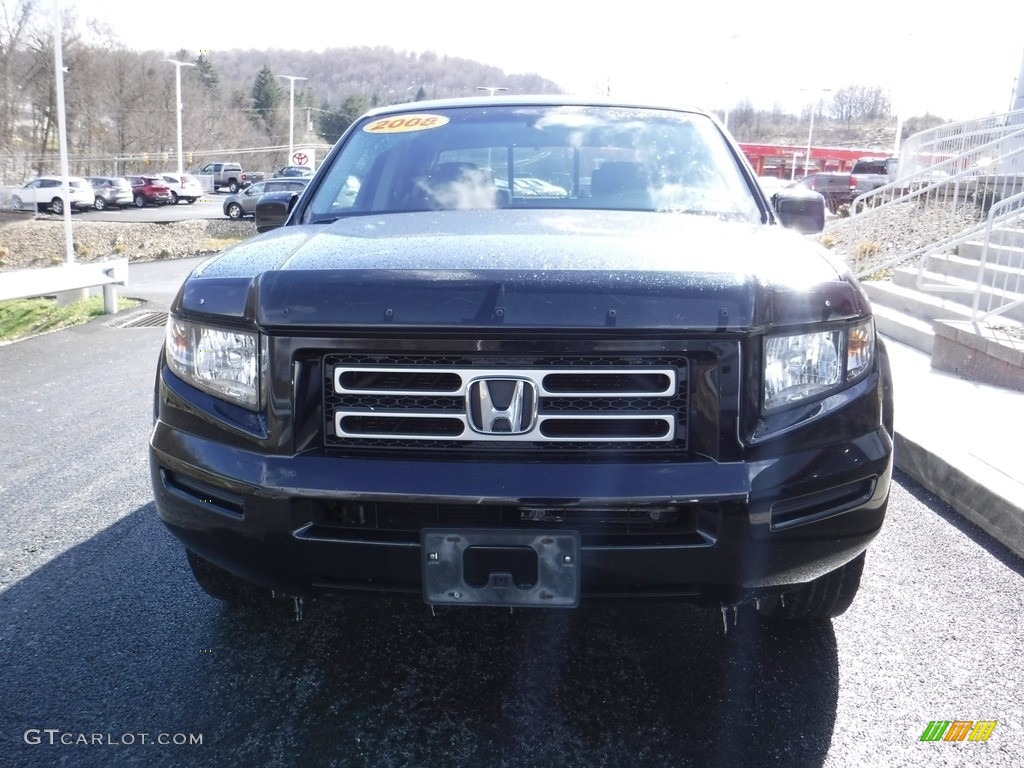 2008 Ridgeline RTS - Formal Black / Gray photo #6