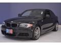 2013 Jet Black BMW 1 Series 135is Coupe  photo #3