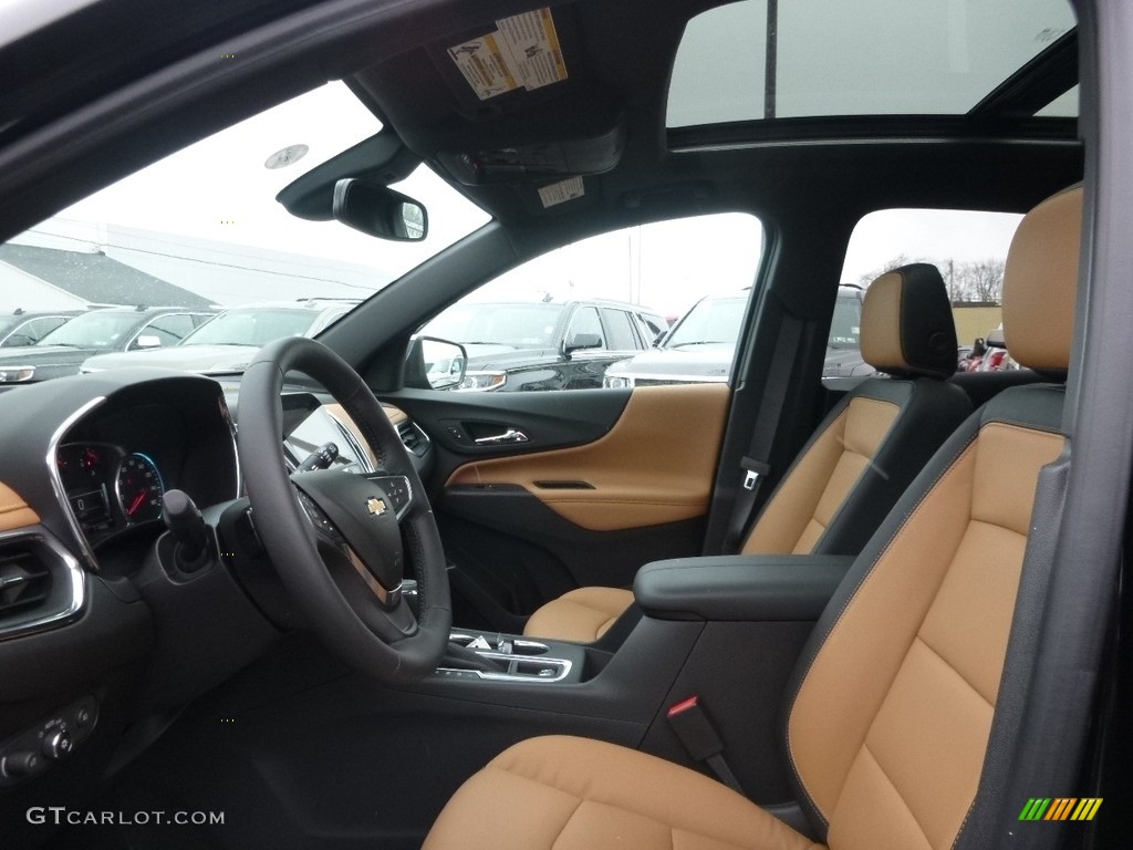 Jet Black/­Brandy Interior 2018 Chevrolet Equinox Premier AWD Photo #119064404
