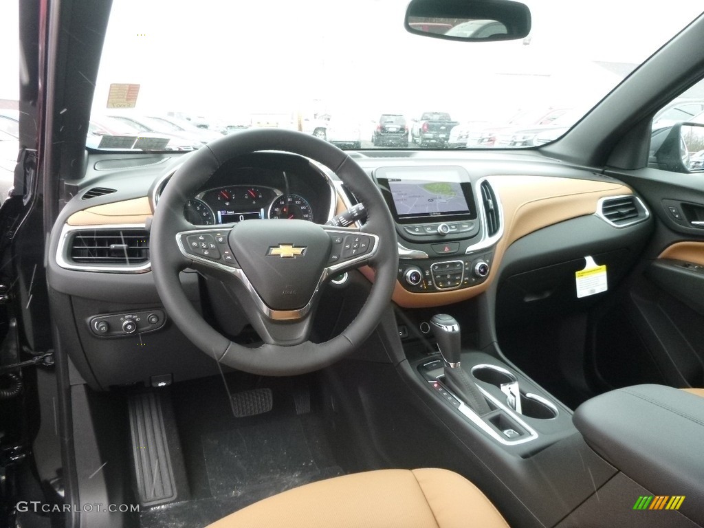 Jet Black/­Brandy Interior 2018 Chevrolet Equinox Premier AWD Photo #119064465