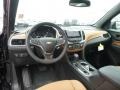 Jet Black/­Brandy 2018 Chevrolet Equinox Premier AWD Interior Color