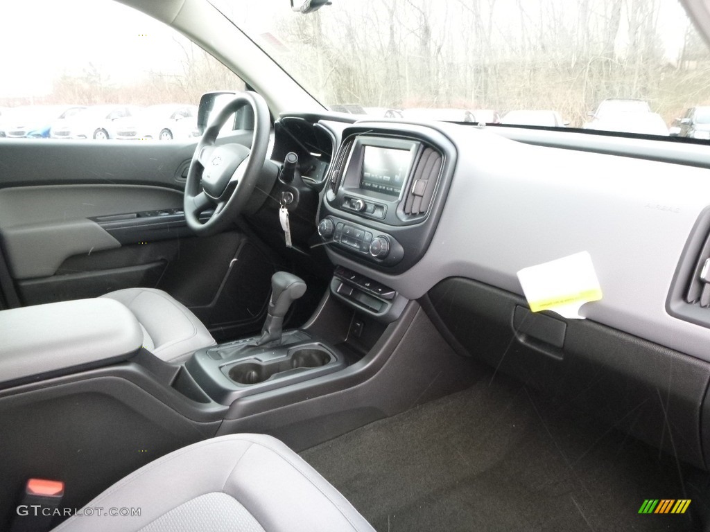 2017 Colorado WT Crew Cab 4x4 - Cyber Gray Metallic / Jet Black/­Dark Ash photo #5