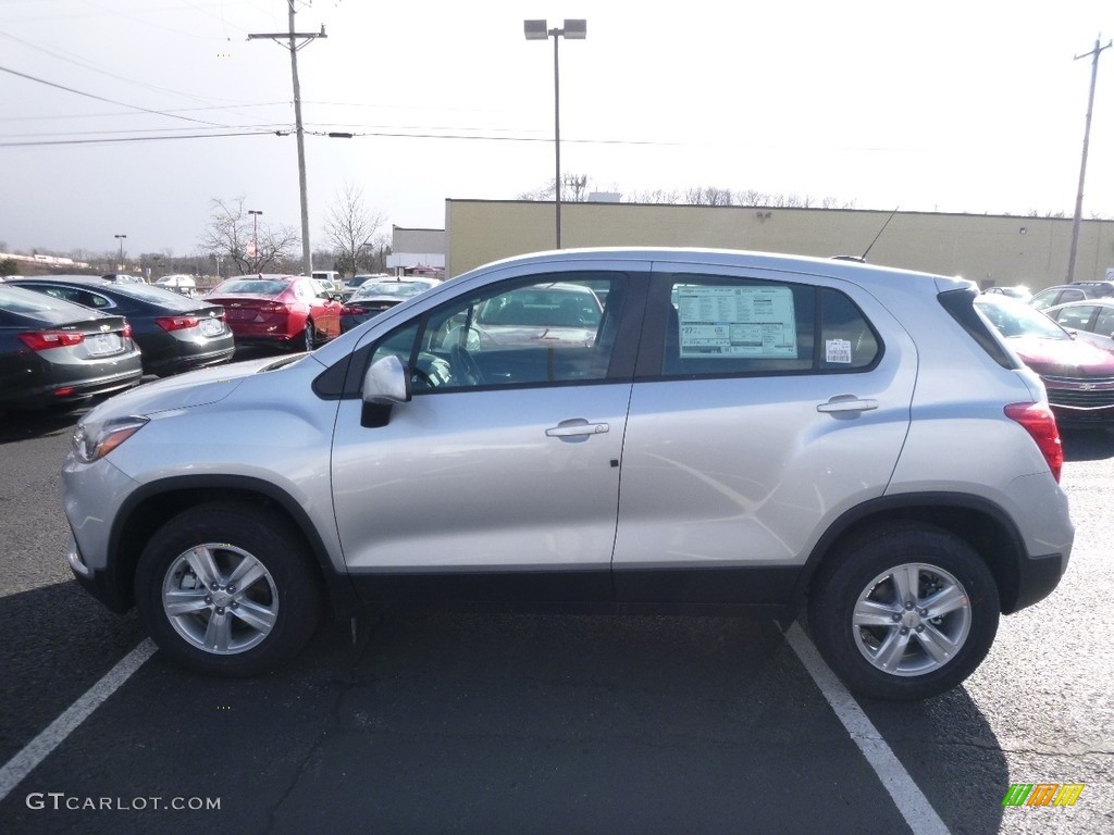 2017 Trax LS AWD - Silver Ice Metallic / Jet Black photo #9