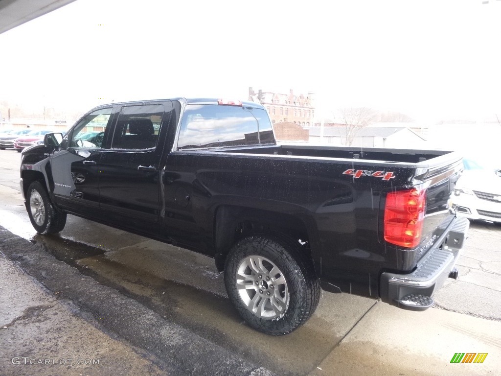 2017 Silverado 1500 LT Crew Cab 4x4 - Black / Jet Black photo #4