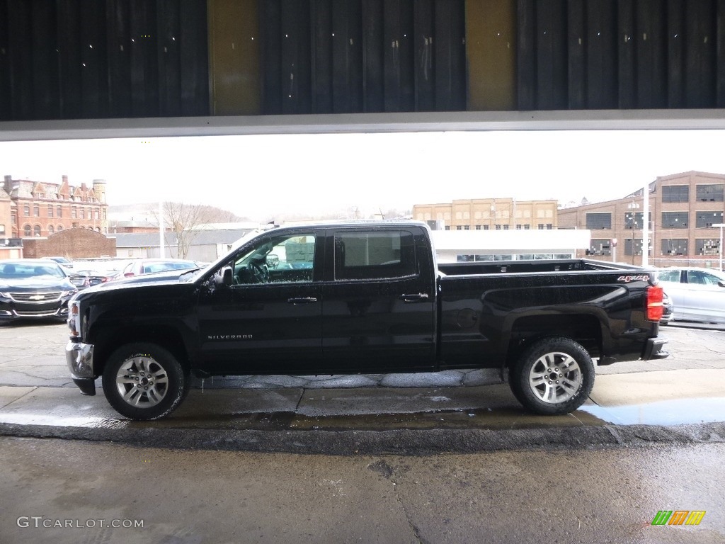 2017 Silverado 1500 LT Crew Cab 4x4 - Black / Jet Black photo #5