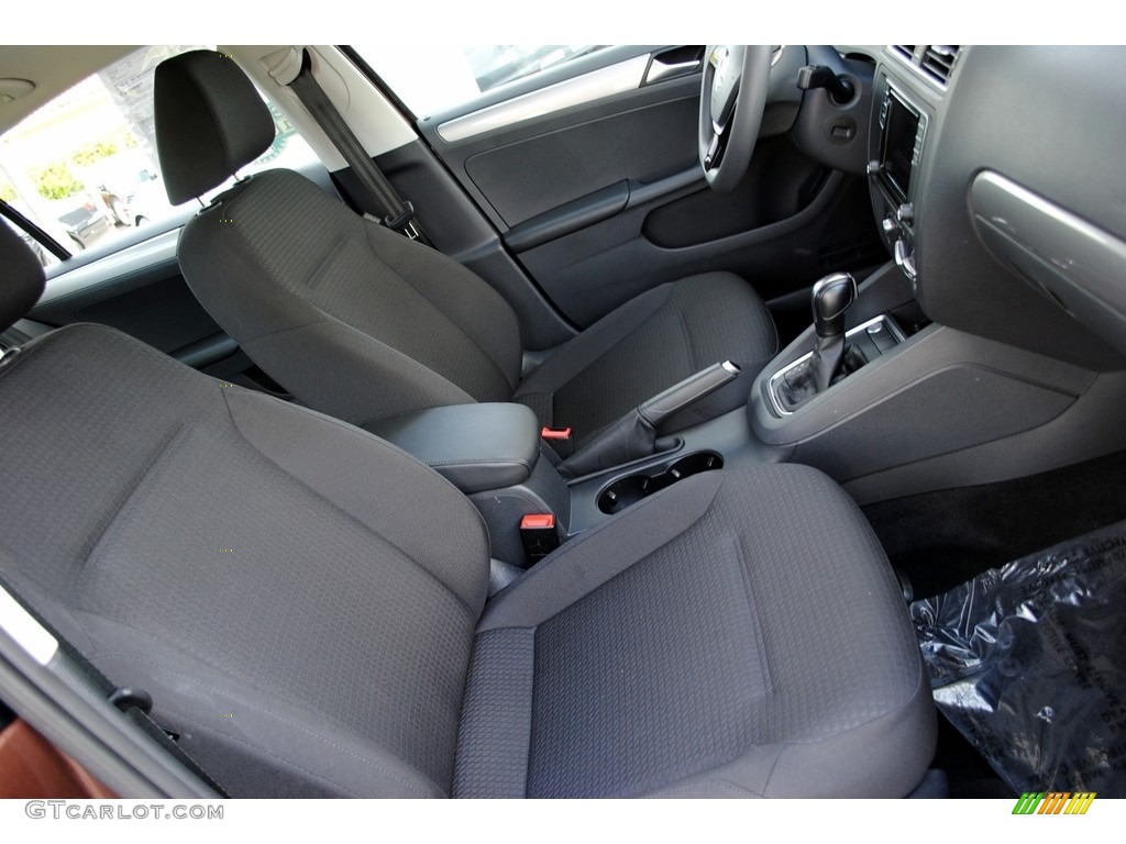 Titan Black Interior 2016 Volkswagen Jetta SE Photo #119067032