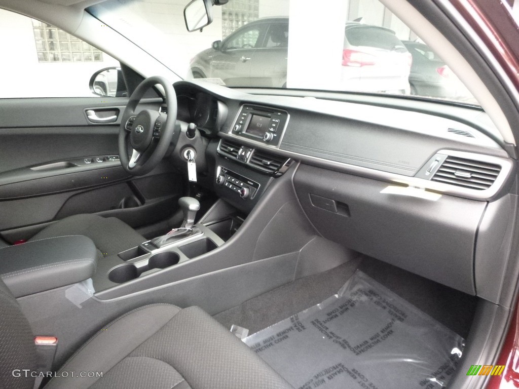 2017 Optima LX - Sangria / Black photo #2