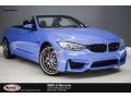 Yas Marina Blue Metallic 2017 BMW M4 Convertible