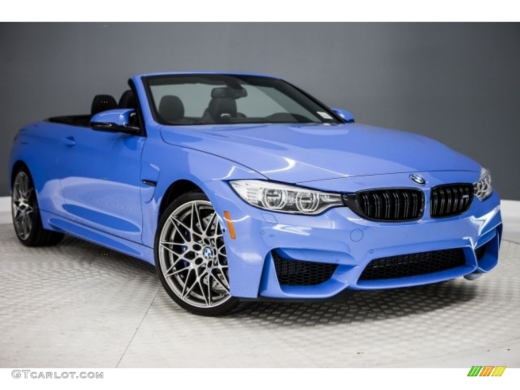 Yas Marina Blue Metallic 2017 BMW M4 Convertible Exterior Photo #119068019