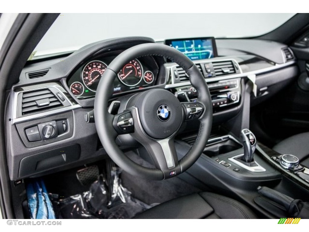 2017 3 Series 340i Sedan - Alpine White / Black photo #6