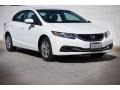 Taffeta White - Civic LX Sedan Photo No. 1