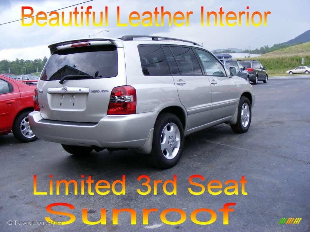 2005 Highlander Limited - Millenium Silver Metallic / Gray photo #1