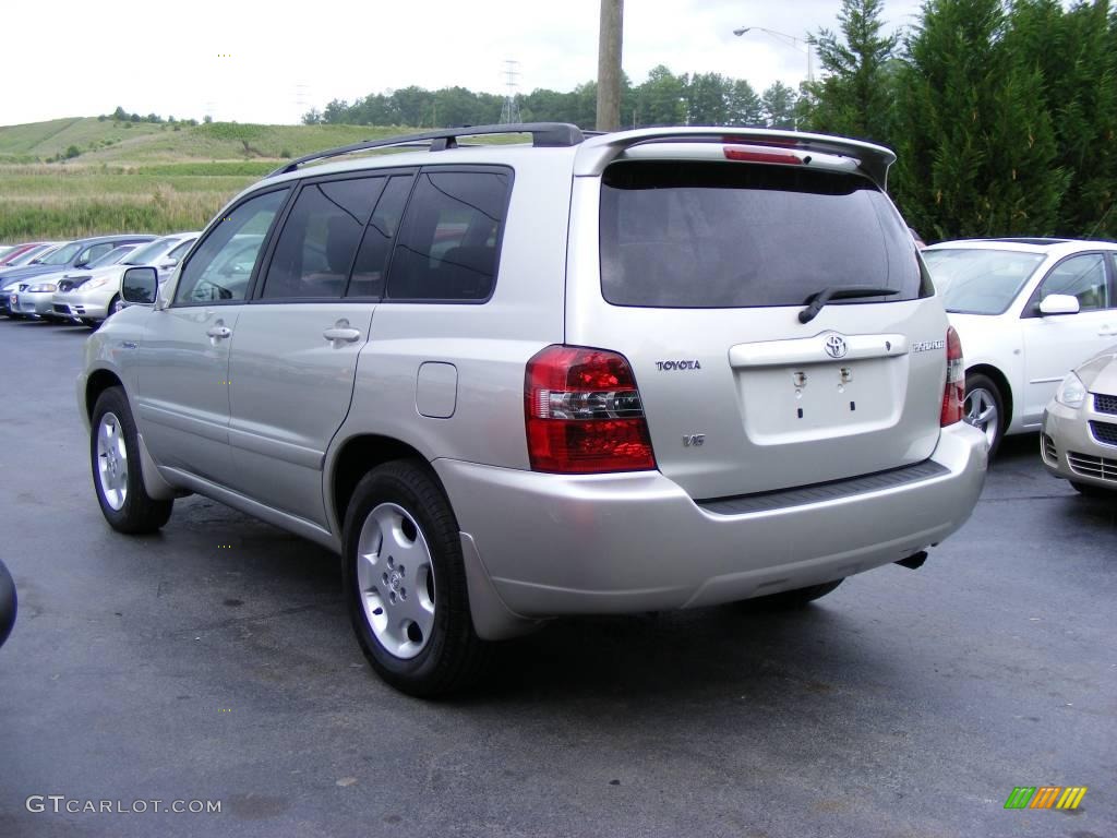 2005 Highlander Limited - Millenium Silver Metallic / Gray photo #3