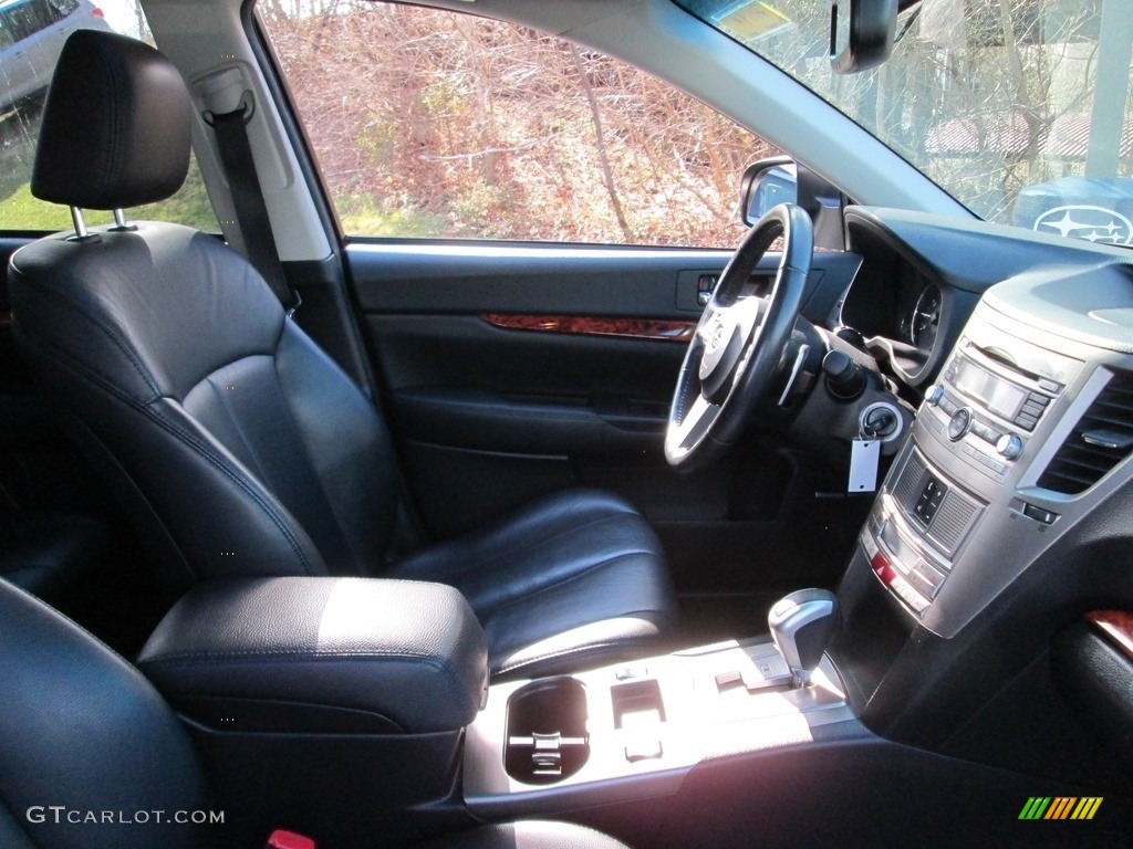 2010 Outback 2.5i Limited Wagon - Steel Silver Metallic / Off Black photo #16