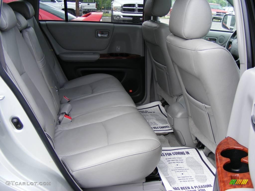 2005 Highlander Limited - Millenium Silver Metallic / Gray photo #5