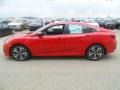 Rallye Red 2017 Honda Civic EX-L Sedan Exterior