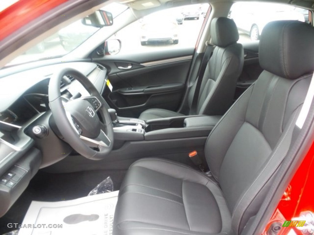 2017 Honda Civic EX-L Sedan Front Seat Photos