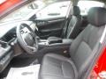 Black 2017 Honda Civic EX-L Sedan Interior Color