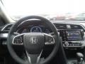 Black 2017 Honda Civic EX-L Sedan Dashboard