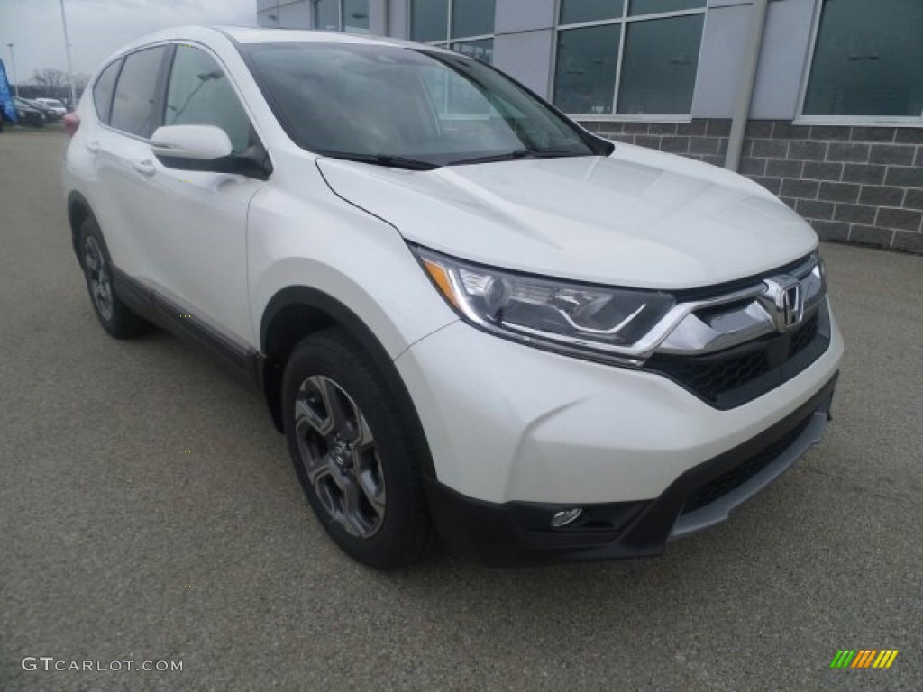 White Diamond Pearl Honda CR-V