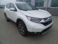 2017 White Diamond Pearl Honda CR-V EX AWD  photo #1