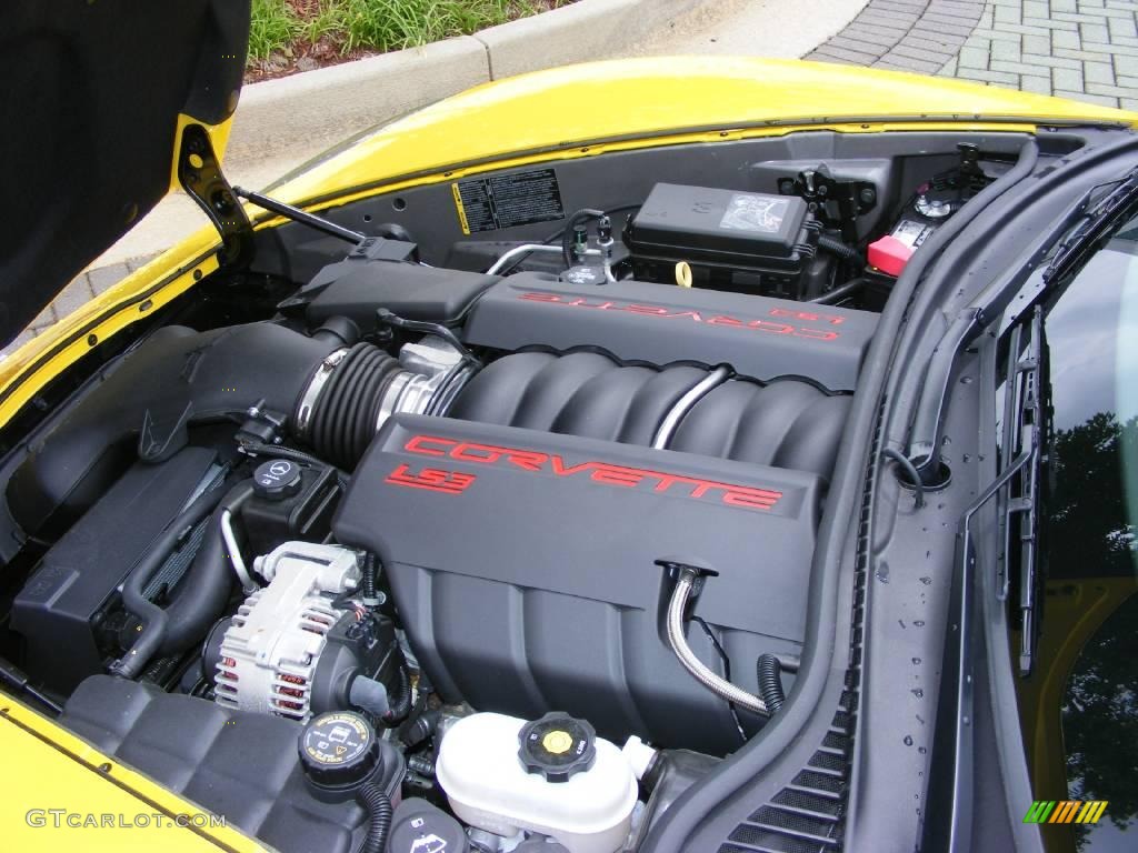 2009 Corvette Coupe - Velocity Yellow / Ebony photo #27