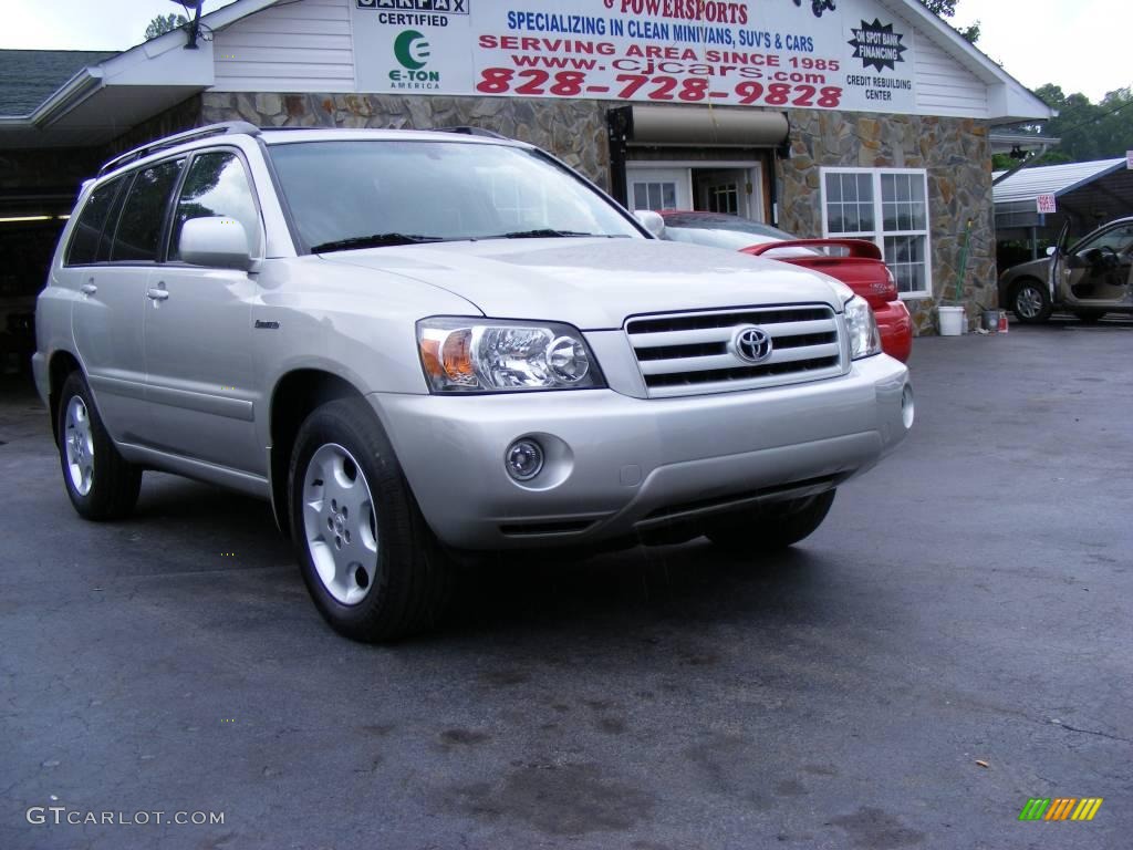 2005 Highlander Limited - Millenium Silver Metallic / Gray photo #10