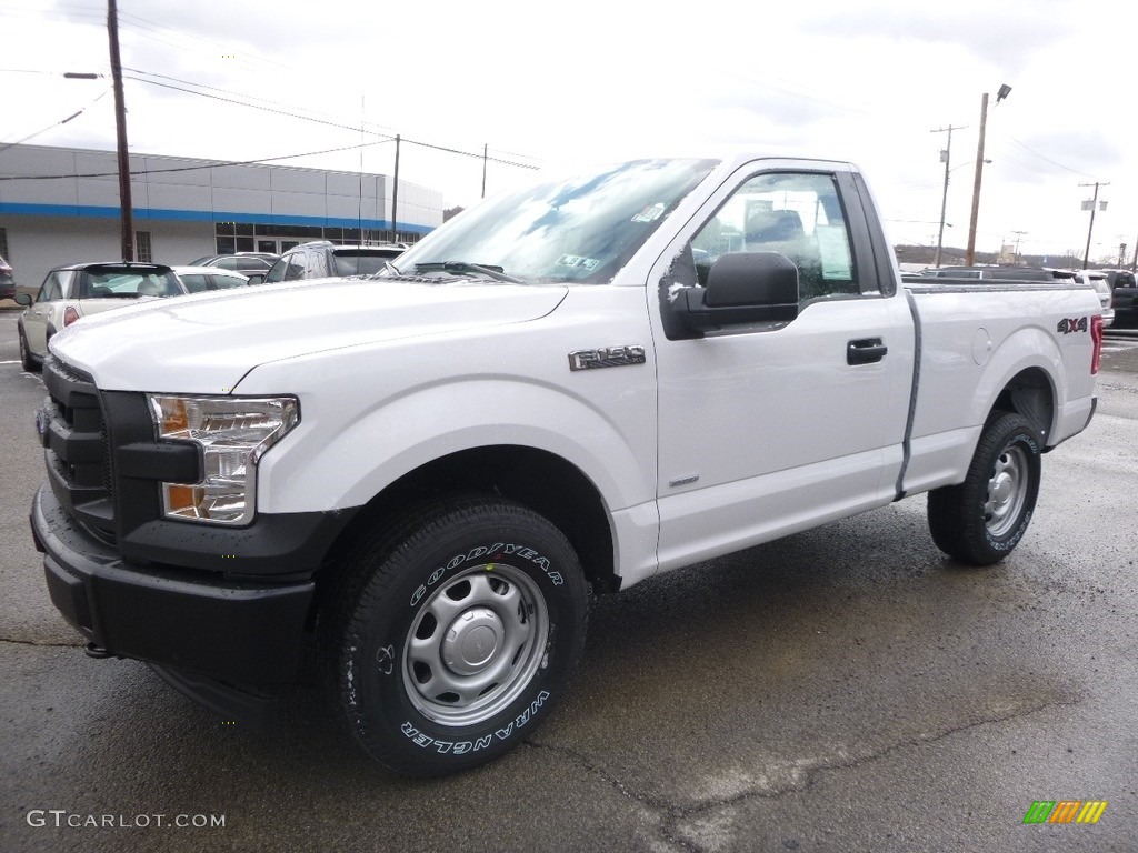 Oxford White 2017 Ford F150 XL Regular Cab 4x4 Exterior Photo #119070941