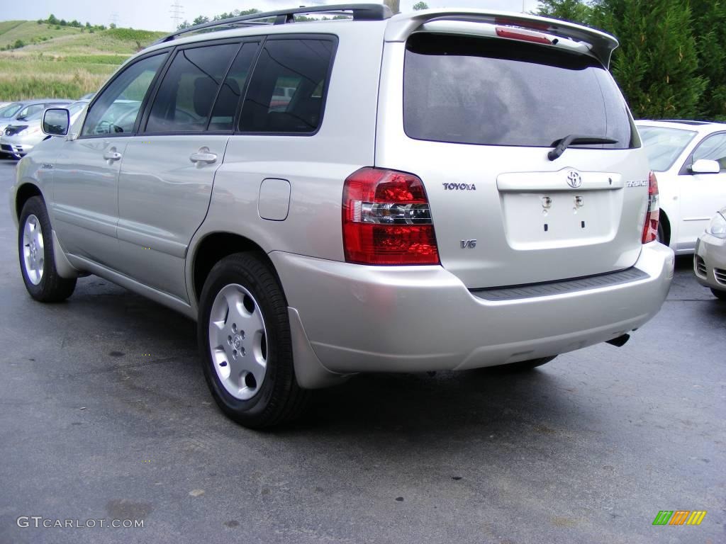 2005 Highlander Limited - Millenium Silver Metallic / Gray photo #12
