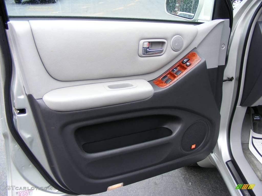 2005 Highlander Limited - Millenium Silver Metallic / Gray photo #14