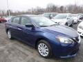 Deep Blue Pearl 2017 Nissan Sentra S Exterior