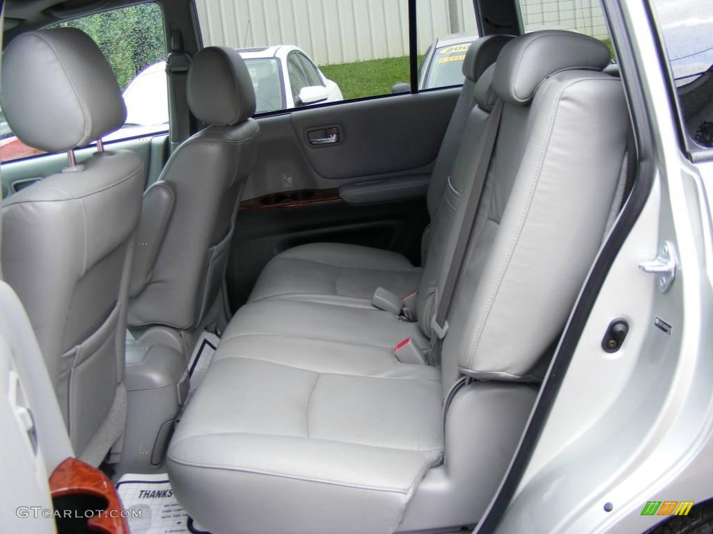 2005 Highlander Limited - Millenium Silver Metallic / Gray photo #15