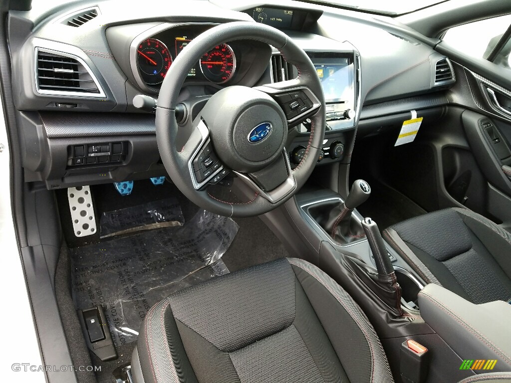 Black Interior 2017 Subaru Impreza 2.0i Sport 5-Door Photo #119072843