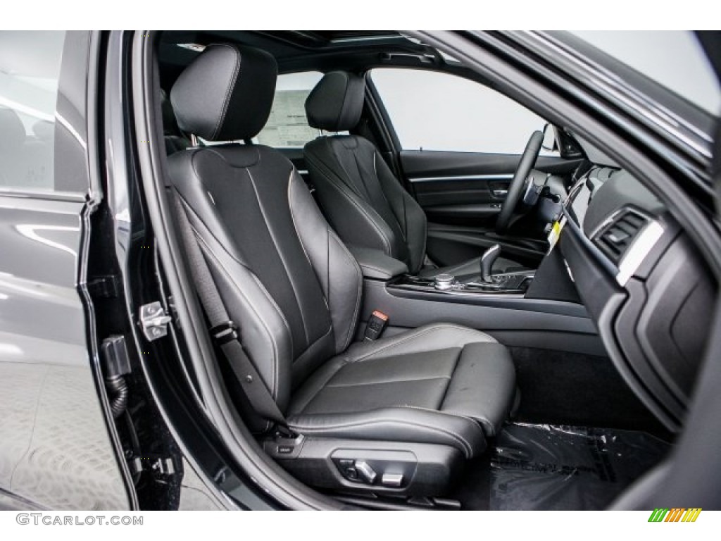 2017 3 Series 340i Sedan - Black Sapphire Metallic / Black photo #2