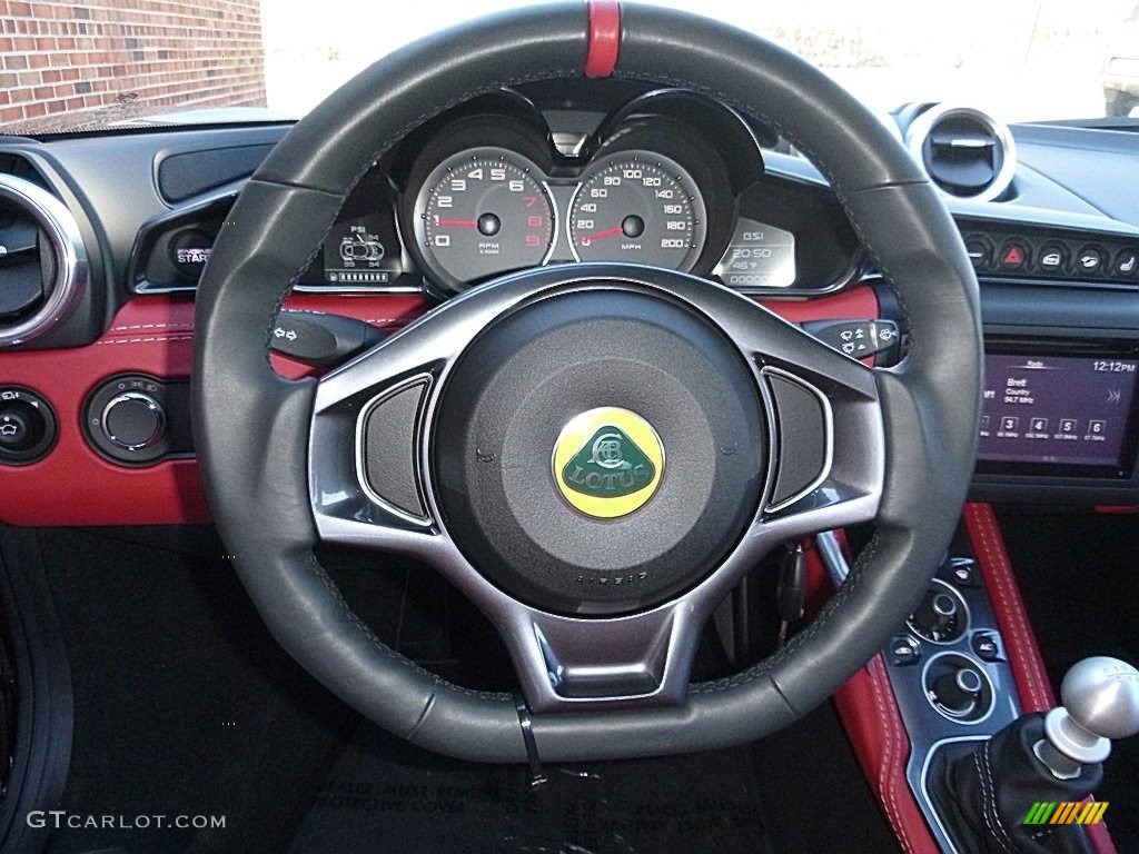 2017 Lotus Evora 400 Red Steering Wheel Photo #119072999