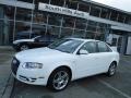 Ibis White 2007 Audi A4 2.0T quattro Sedan