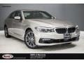 2017 Cashmere Silver Metallic BMW 5 Series 530i Sedan  photo #1