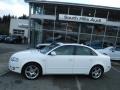 Ibis White - A4 2.0T quattro Sedan Photo No. 2