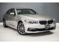 2017 Cashmere Silver Metallic BMW 5 Series 530i Sedan  photo #12