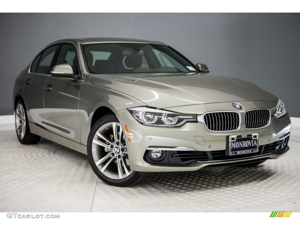 2017 3 Series 330i Sedan - Platinum Silver Metallic / Black photo #12