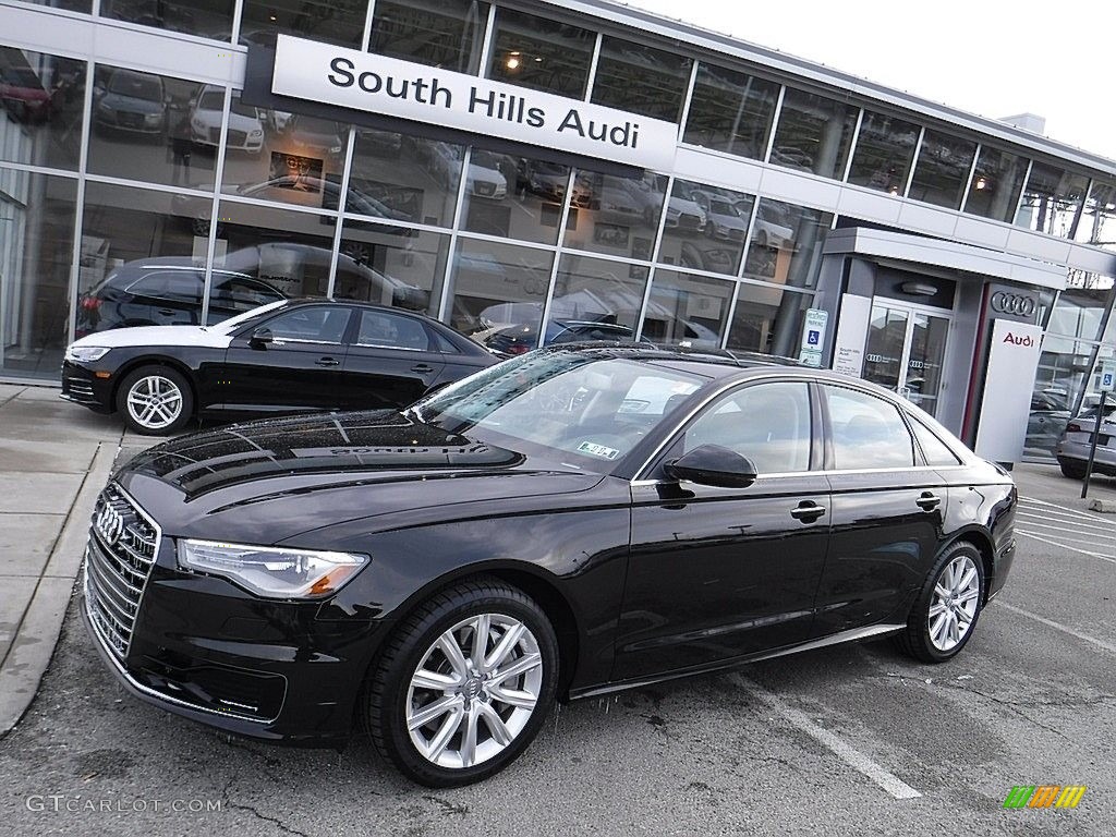 2016 A6 2.0 TFSI Premium Plus quattro - Havanna Black Metallic / Nougat Brown photo #1