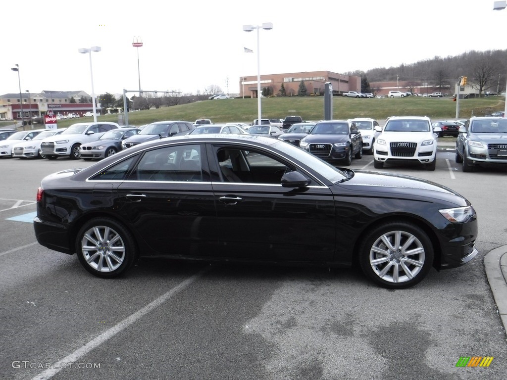 2016 A6 2.0 TFSI Premium Plus quattro - Havanna Black Metallic / Nougat Brown photo #8