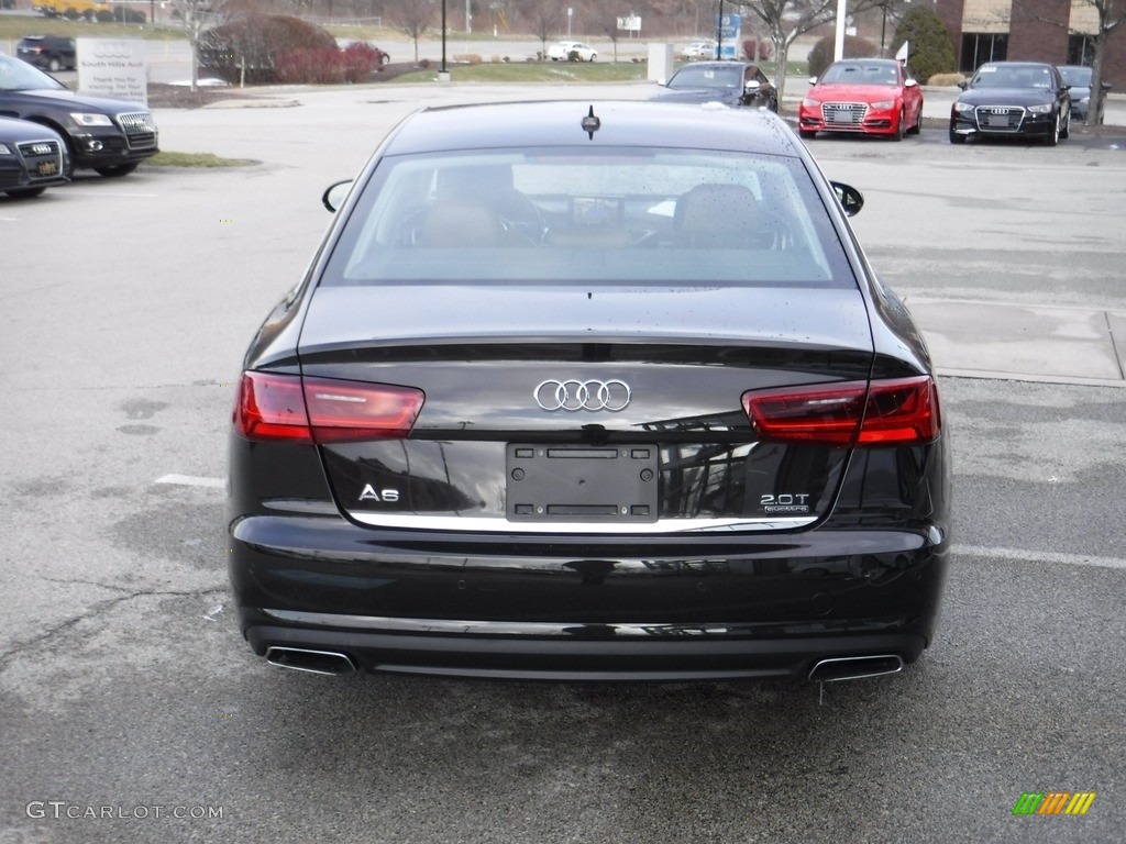 2016 A6 2.0 TFSI Premium Plus quattro - Havanna Black Metallic / Nougat Brown photo #12