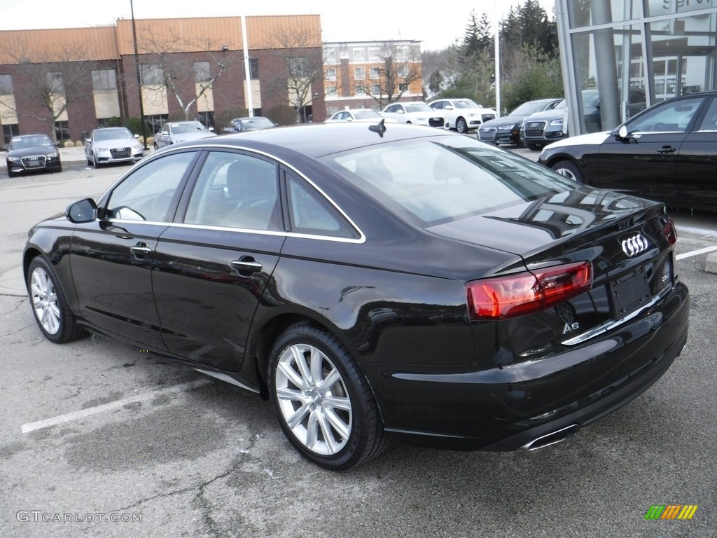2016 A6 2.0 TFSI Premium Plus quattro - Havanna Black Metallic / Nougat Brown photo #13