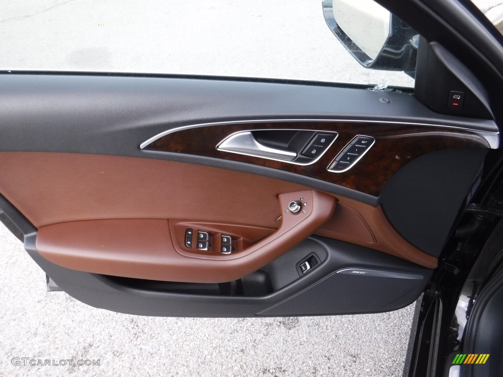 2016 A6 2.0 TFSI Premium Plus quattro - Havanna Black Metallic / Nougat Brown photo #16