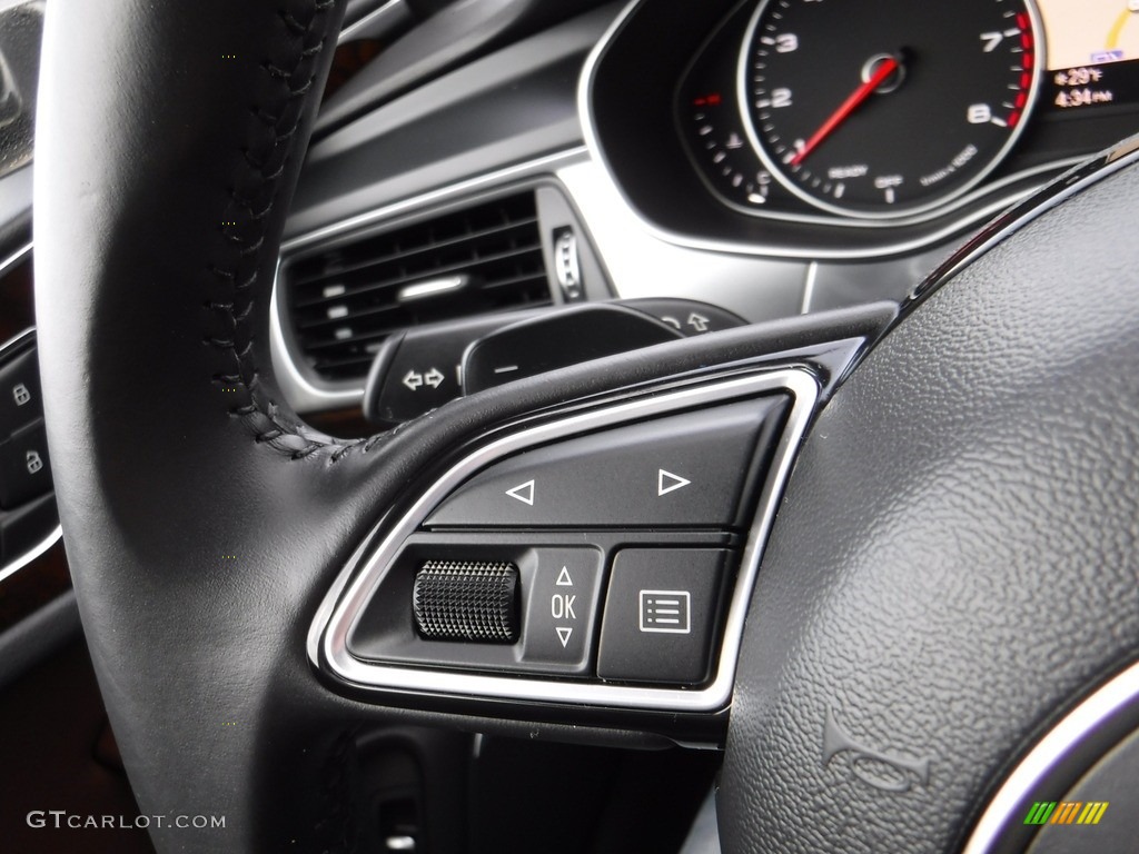 2016 A6 2.0 TFSI Premium Plus quattro - Havanna Black Metallic / Nougat Brown photo #25