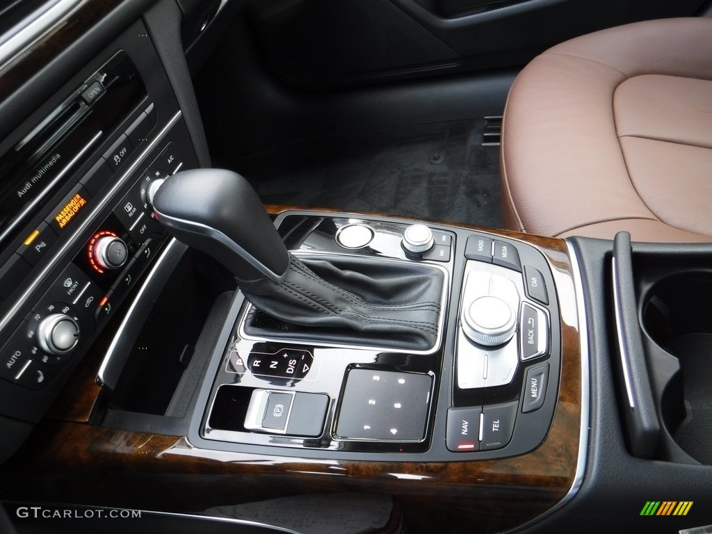 2016 A6 2.0 TFSI Premium Plus quattro - Havanna Black Metallic / Nougat Brown photo #29