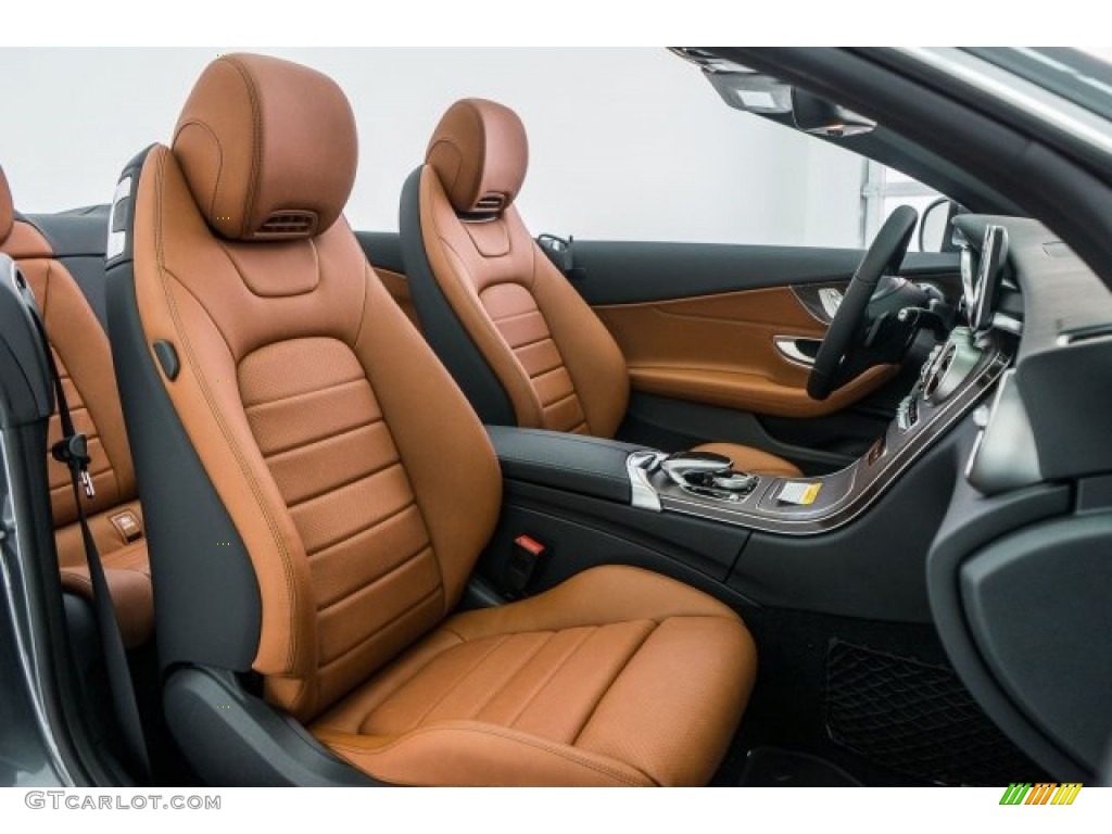 Saddle Brown/Black Interior 2017 Mercedes-Benz C 300 Cabriolet Photo #119075783