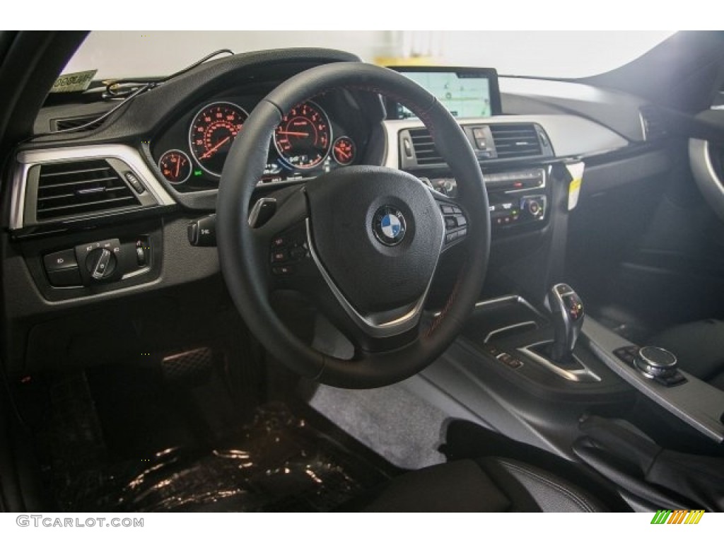 2017 3 Series 330i Sedan - Jet Black / Black photo #6