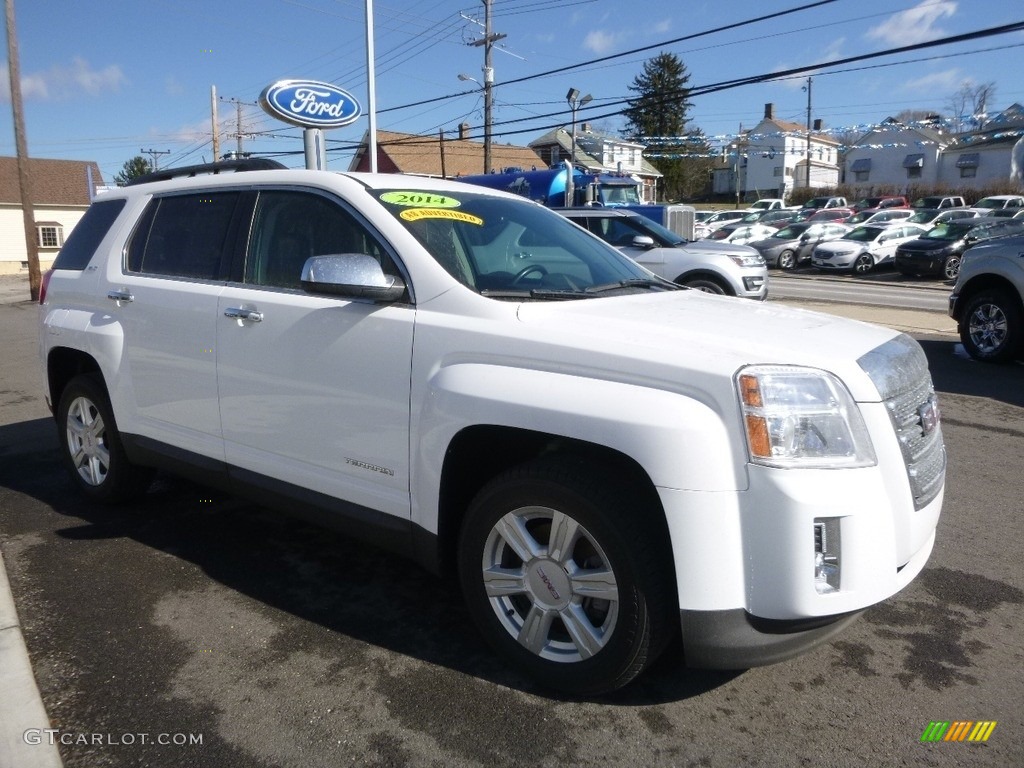 2014 Terrain SLT AWD - Summit White / Jet Black photo #3